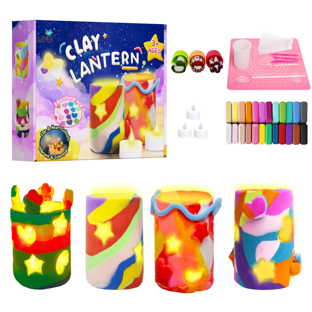 Light-up Clay Lanterns Making Set (CL-01)