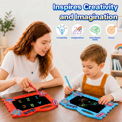 Kiditos LCD Writing Tablet Set, Reusable Drawing Board