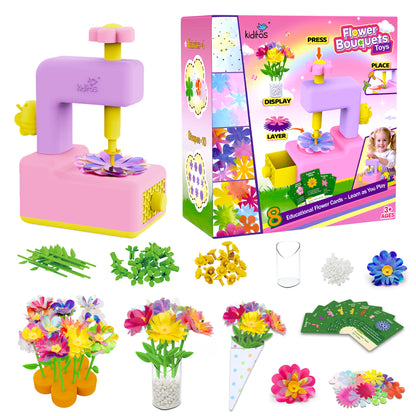 Kiditos Flower Bouquets Toy Kit （ KD-FBT-01）