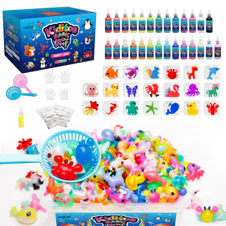 Kiditos Animal 27 Colors Magic Water Elf Toy Kit (MWET-28M)