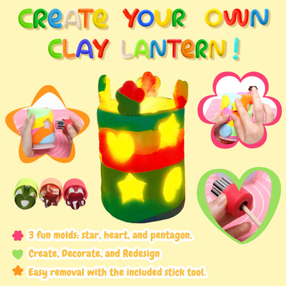 Light-up Clay Lanterns Making Set (CL-01)