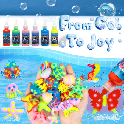 Glow in the Dark 6 Colors Magic Water Elf Toy Kit (MWET-6NG)