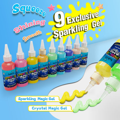 Kiditos Sea Creature 20 Colors Magic Water Elf Toy Kit (MWET-20M)