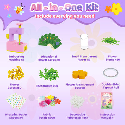 Kiditos Flower Bouquets Toy Kit （ KD-FBT-01）