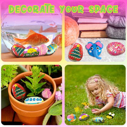 Kiditos Rockin' Rock & Shell Painting- Treasure Painting Kit