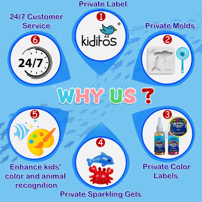 Kiditos Animal 27 Colors Magic Water Elf Toy Kit (MWET-28M)