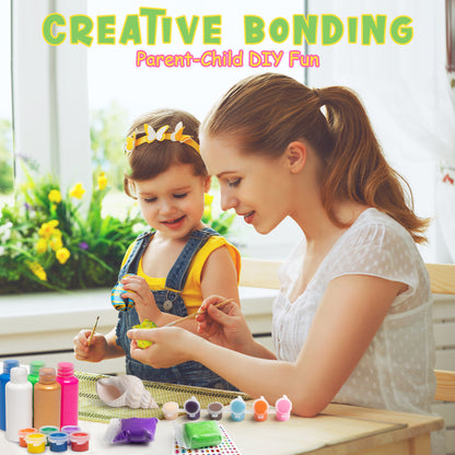 Kiditos Rockin' Rock & Shell Painting- Treasure Painting Kit