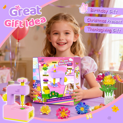 Kiditos Flower Bouquets Toy Kit （ KD-FBT-01）