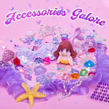 Purple Mermaid Shell Night Light (MSNL-PURPLE)