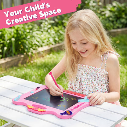 Kiditos LCD Writing Tablet Set, Reusable Drawing Board