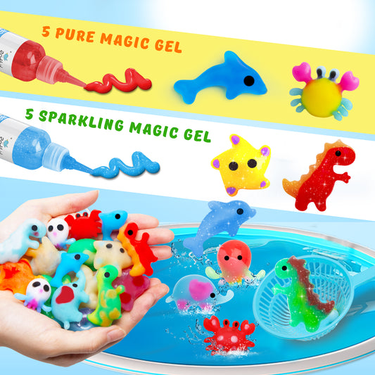 Sea Creature 10 Colors Magic Water Elf Toy Kit (MWET-10N)