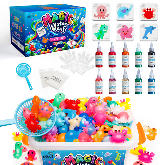 Sea Creature 10 Colors Magic Water Elf Toy Kit (MWET-10N)