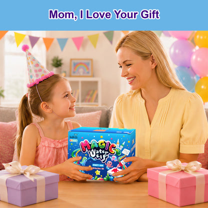 Kiditos Magic Water Elf Kit, Sea Creatures Starter, 10 Colors (MWET-10N)