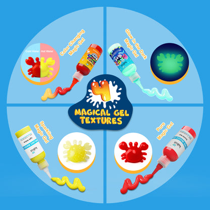 Kiditos 12 Colors Magic Gel Refills （MWET-12 Refill）