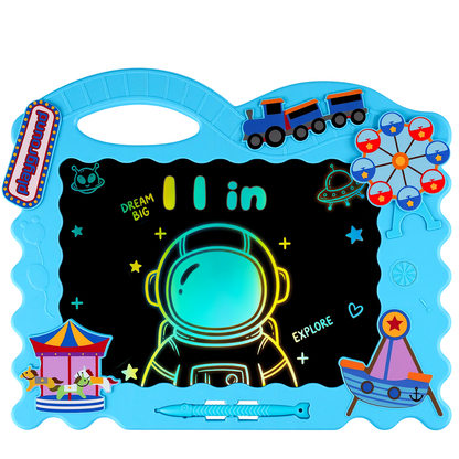 Kiditos LCD Writing Tablet Set, Reusable Drawing Board