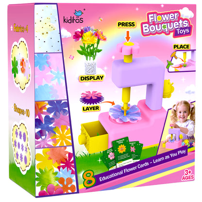 Kiditos Flower Bouquets Toy Kit （ KD-FBT-01）