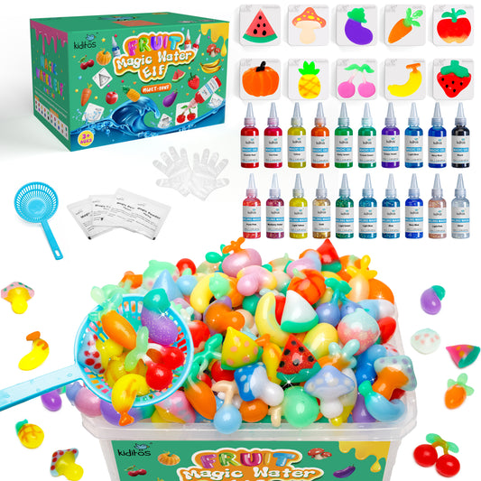 Fruit&Vegetable 20 Colors Magic Water Elf Toy Kit (MWET-20NF)