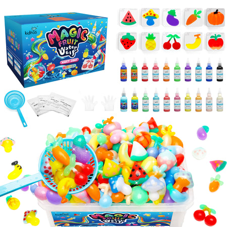 Kiditos Magic Water Elf Kit, Fruit & Vegetable Theme, 20 Colors