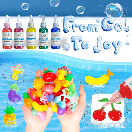 Fruit&Vegetable 20 Colors Magic Water Elf Toy Kit (MWET-20NF)