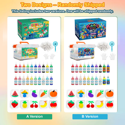 Kiditos Magic Water Elf Kit, Fruit & Vegetable Theme, 20 Colors