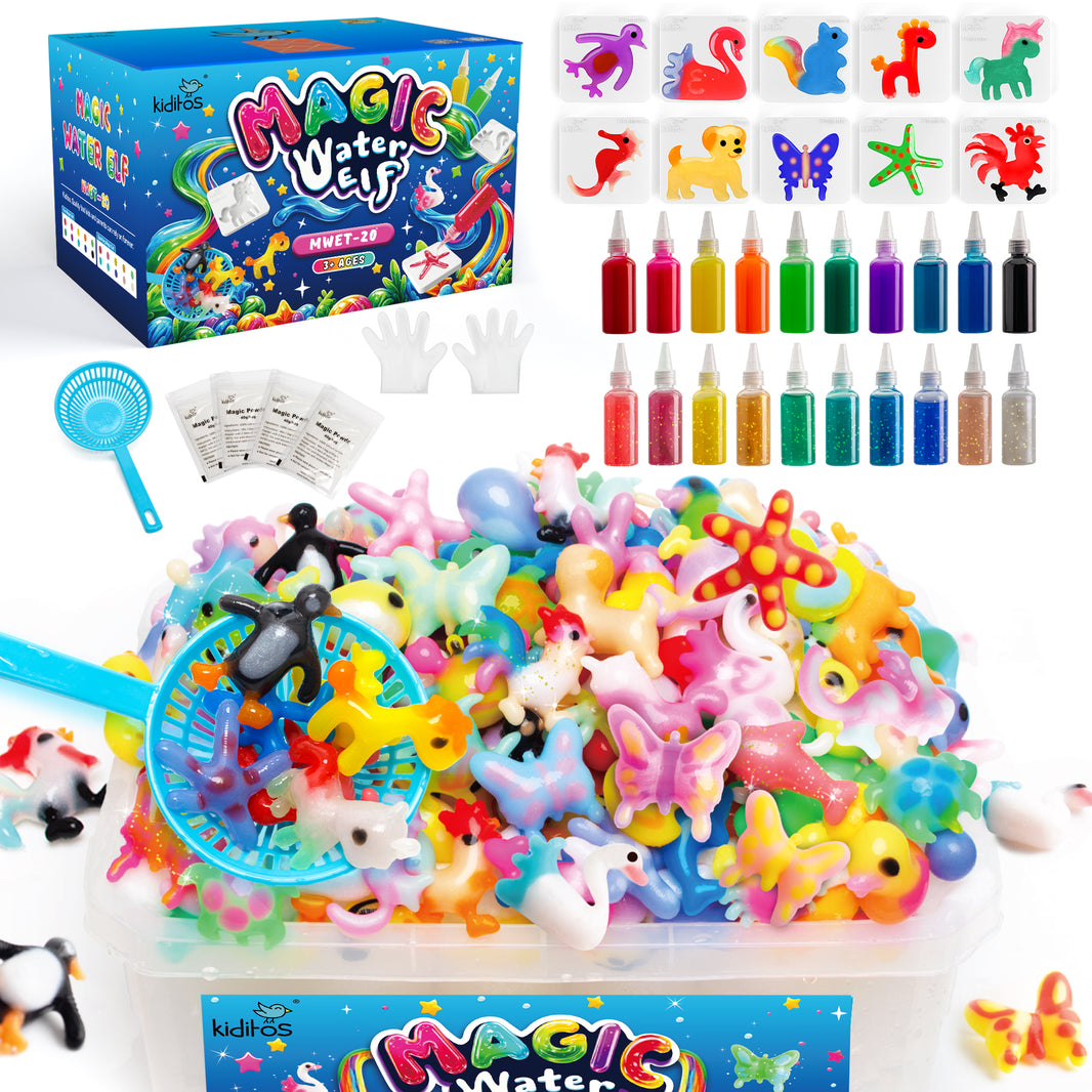 Animal 20 Colors Magic Water Elf Toy Kit  (MWET-20S)