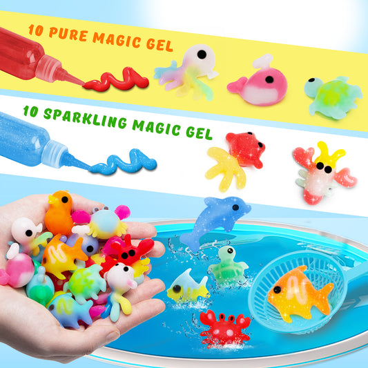 Animal 20 Colors Magic Water Elf Toy Kit  (MWET-20S)