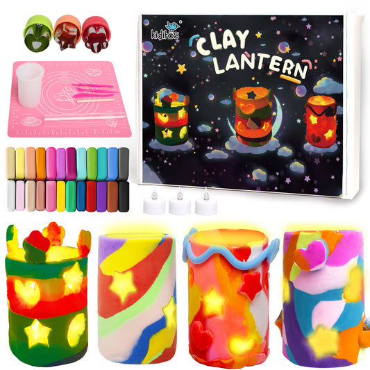 Light-up Clay Lanterns Making Set (CL-CLASSIC)