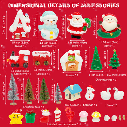 Kiditos Christmas Micro Landscape Miniature DIY Toy Kit (ML-CE)