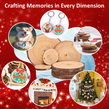 Kiditos Christmas Diamond Wooden Painting Kit (WDP-CHRISTMAS)
