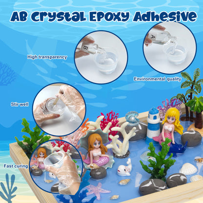 Sea World DIY Micro Landscape Miniature Toy Kit (ML-CE)