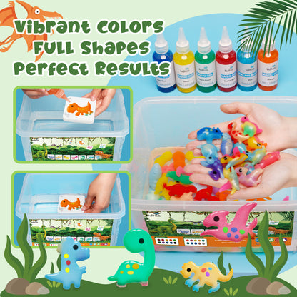 Dinosaur Edition 20 Colors Magic Water Elf Toy Kit (MWET-20ND)