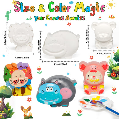 Kiditos DIY Animal Plaster Painting Toy Set (PPS-A002)