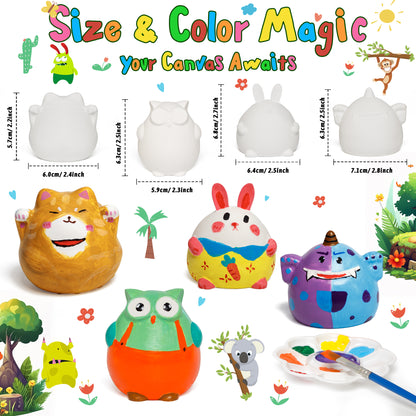 Kiditos DIY 3D Plaster Painting Toy Set (PPS-3D01)