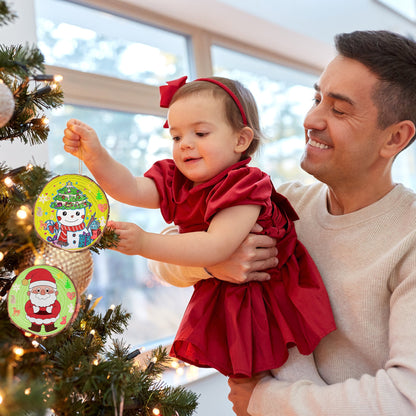Kiditos Christmas Diamond Wooden Painting Kit (WDP-CHRISTMAS)
