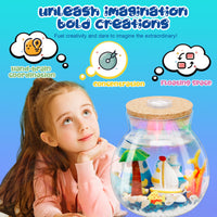 Kiditos Ocean Light Up Terrarium DIY Toy Kit