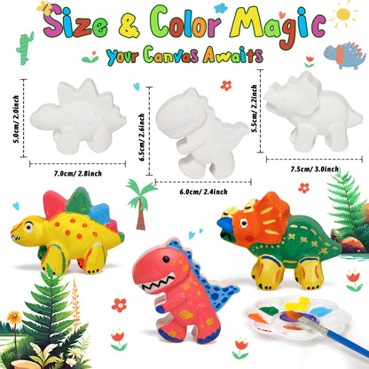 Kiditos DIY Dinosaur Plaster Painting Toy Set (PPS-A001)