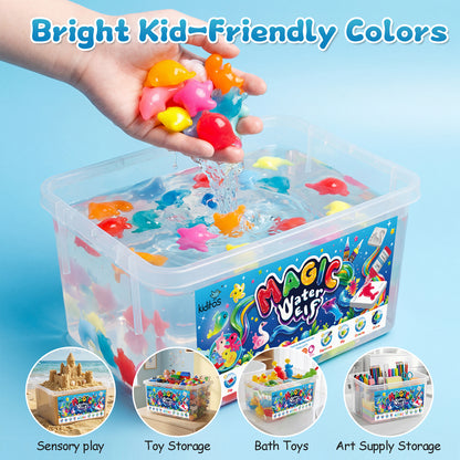 Kiditos Magic Water Elf Kit, Animals Deluxe, 25 Colors