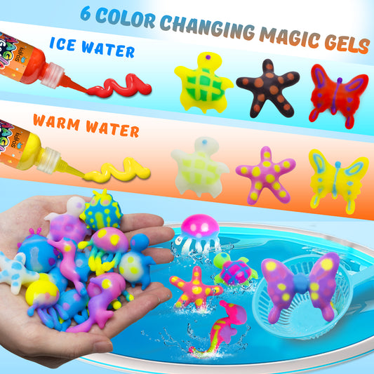 Color Changing 6 Colors Magic Water Elf Toy Kit (MWET-6NT)