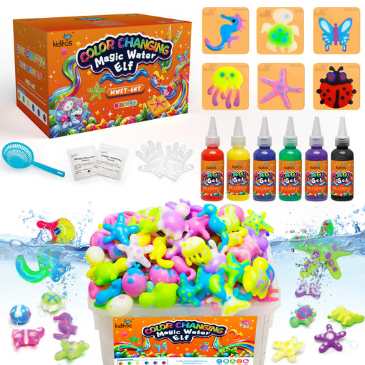 Color Changing 6 Colors Magic Water Elf Toy Kit (MWET-6NT)