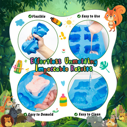 Kiditos DIY Animal Plaster Painting Toy Set (PPS-A002)