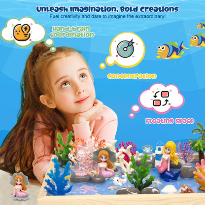 Sea World DIY Micro Landscape Miniature Toy Kit (ML-CE)