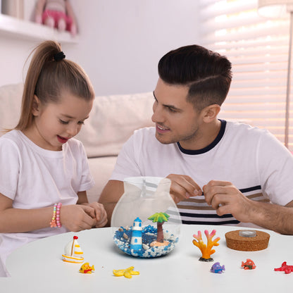 Kiditos Ocean Light Up Terrarium DIY Toy Kit (TA-ocean)