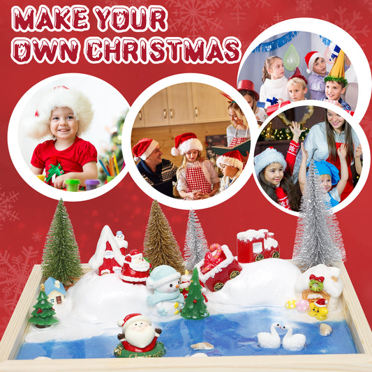 Kiditos Christmas Micro Landscape Miniature DIY Toy Kit (ML-CE)