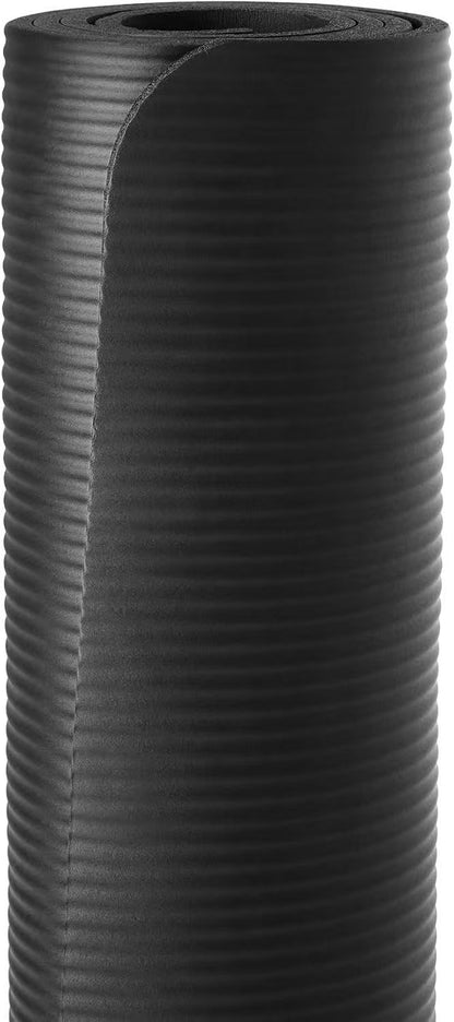 Kiditos Black Yoga Mat with Carrying Strap