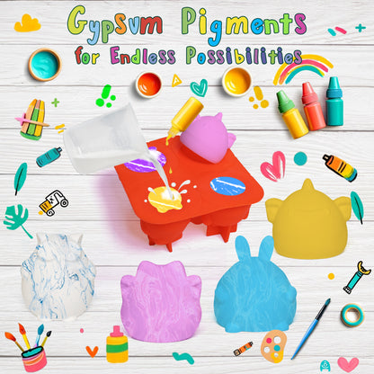 Kiditos DIY 3D Plaster Painting Toy Set (PPS-3D01)