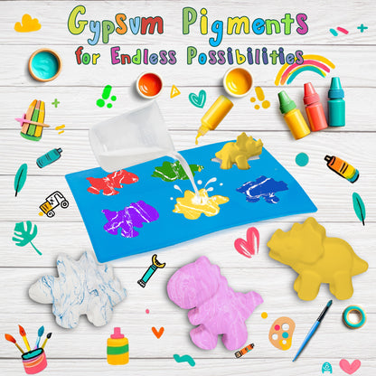 Kiditos DIY Dinosaur Plaster Painting Toy Set (PPS-A001)
