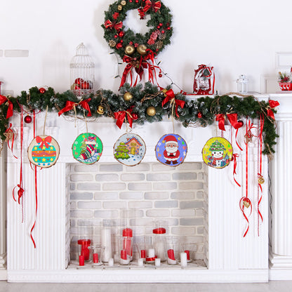 Kiditos Christmas Diamond Wooden Painting Kit (WDP-CHRISTMAS)