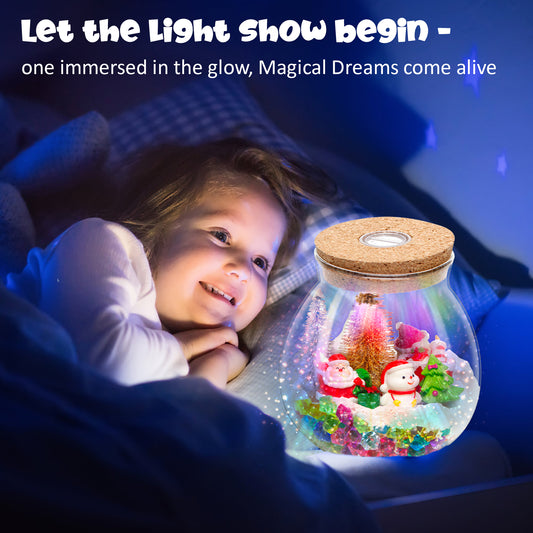 Kiditos Christmas  Light Up Terrarium DIY Toy Kit (TA-Christmas)