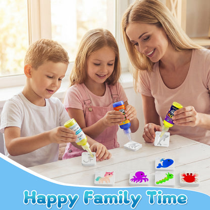 Kiditos Magic Water Elf Kit, Animals Deluxe, 25 Colors