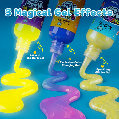 Kiditos Magic Water Elf Kit, Sea Creatures Deluxe, 20 Colors